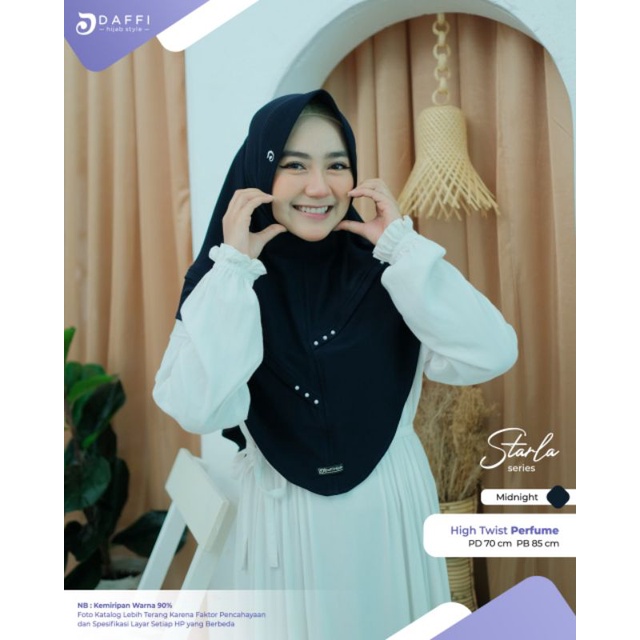 NEW  BERGO HARUM STARLA ORIGINAL BRAND DAFFI HIJAB