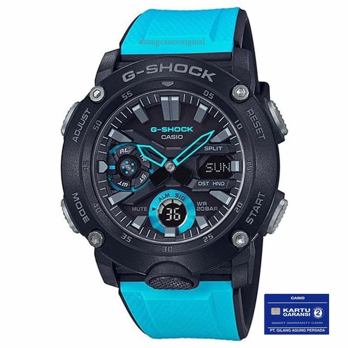 CASIO G-SHOCK GA-2000-1A2 G-SHOCK GA 2000 GA-2000-1A9 GA-2000 ORIGINAL GARANSI RESMI 2 TAHUN GAP