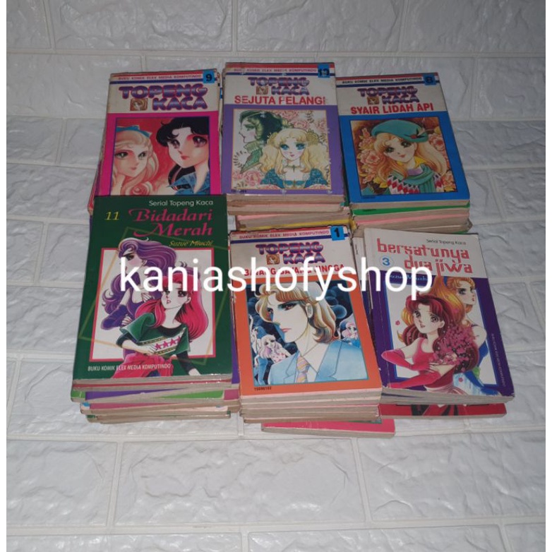 Komik topeng kaca 49 buku - Topeng Kaca Fullset