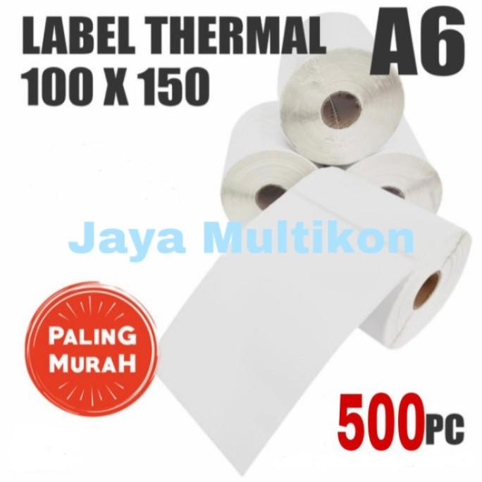 

SALE LABEL BARCODE CF MURAH 100x150 A6 KERTAS STICKER THERMAL- ROLL 500 PCS