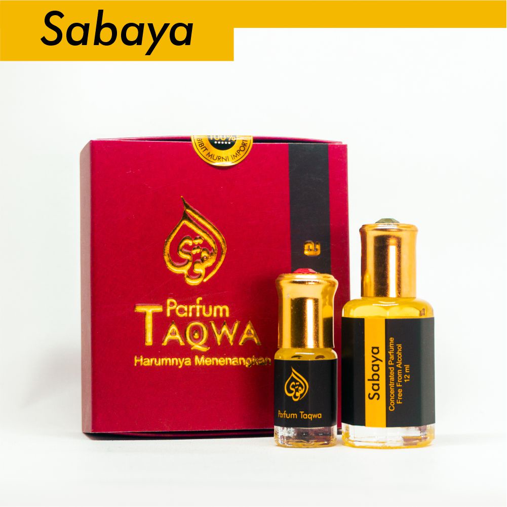 Parfum Sabaya Asli Non Alkohol 12 ml [Beli 1 Gratis 1] Minyak Wangi arab Non Alkohol