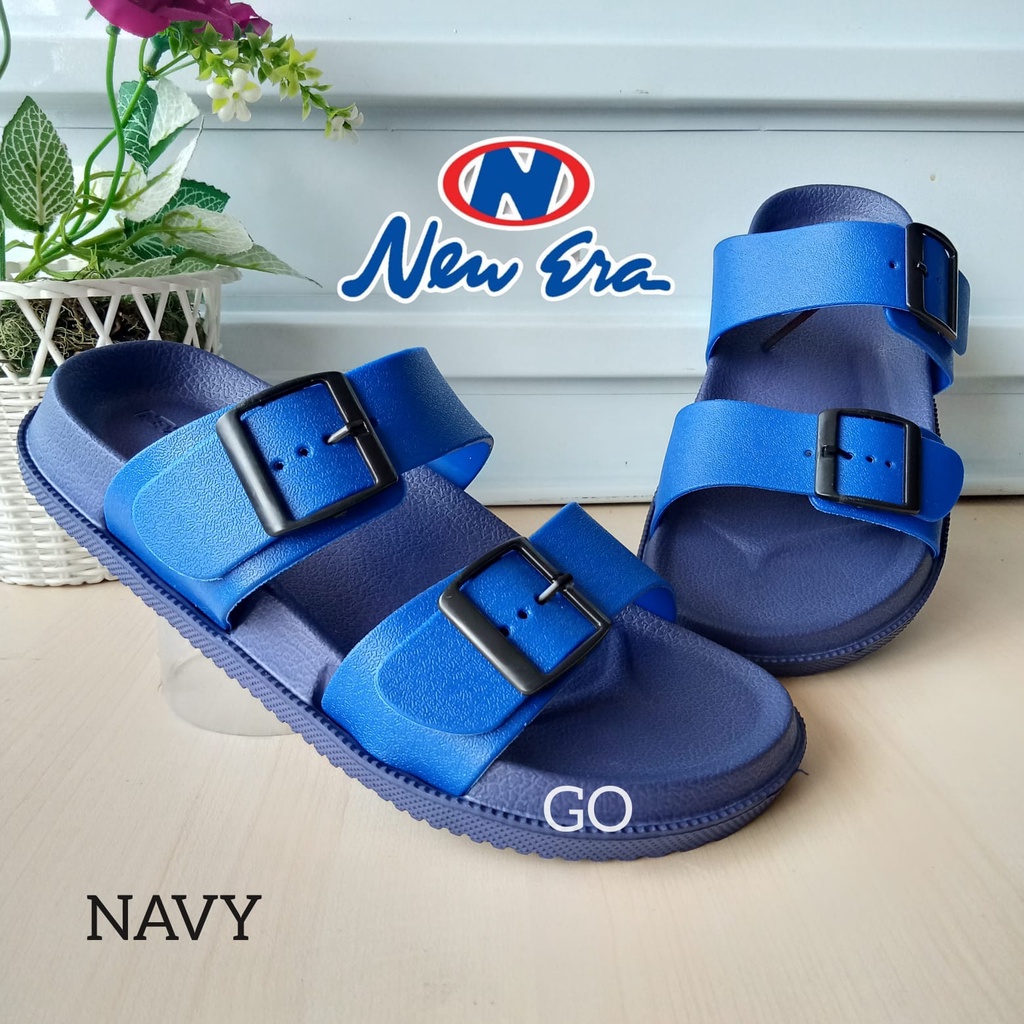 gos NEW ERA TG-E35002 Sandal New Era Selop Anak Laki Motif karet