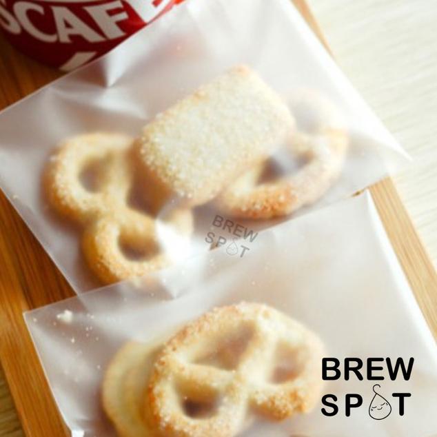 

Plastik Transparant Doff dengan Perekat - Plastic for Cookies 14x14 cm