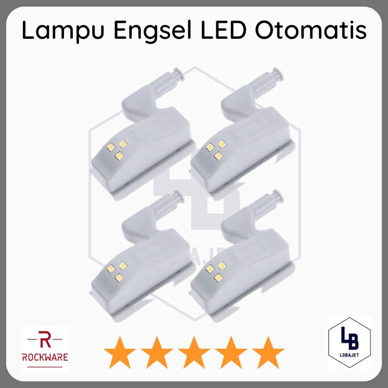 ROCKWARE LED Cabinet Hinge Light - Lampu Engsel LED Otomatis