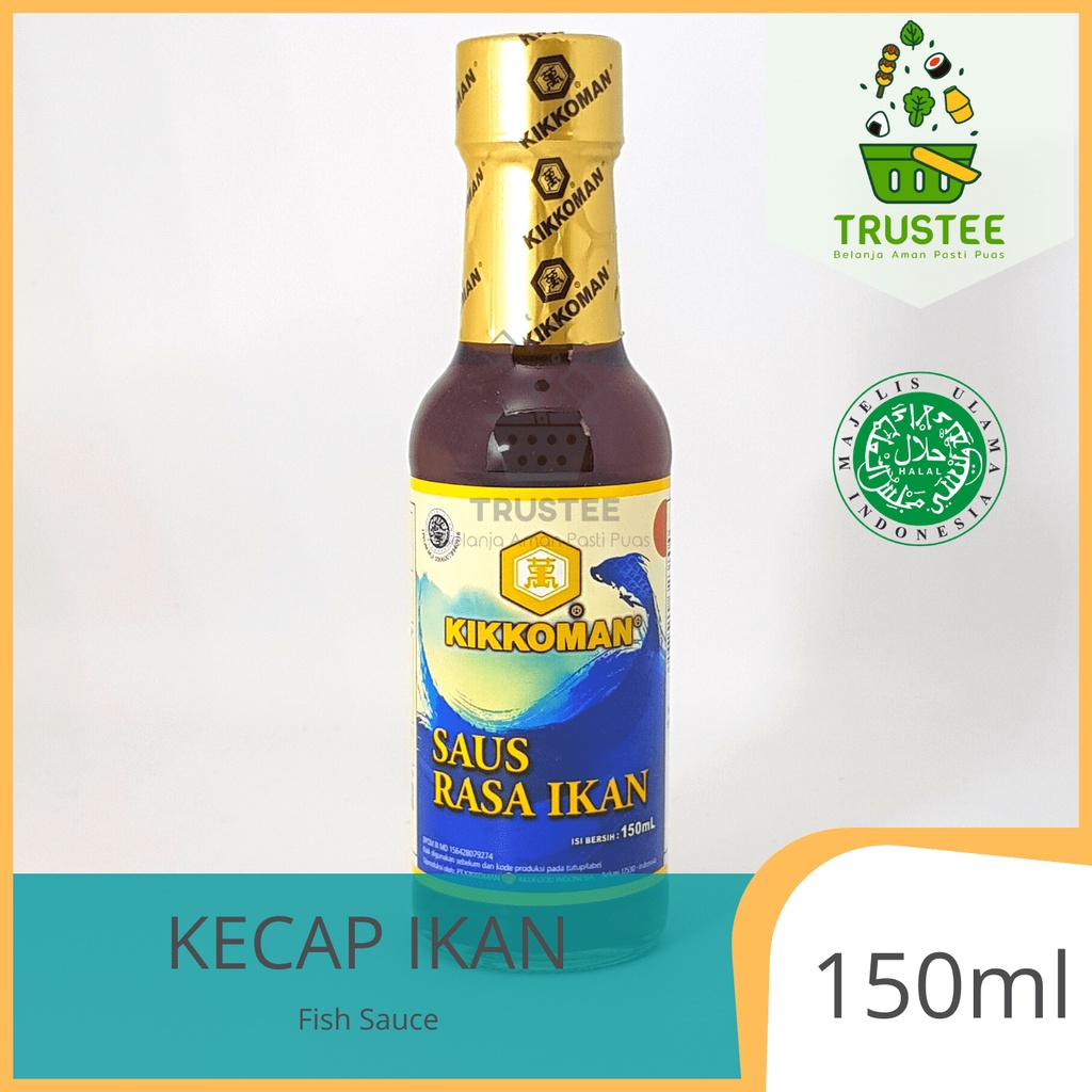 Kikkoman Kecap ikan fish sauce HALAL 150ml KC