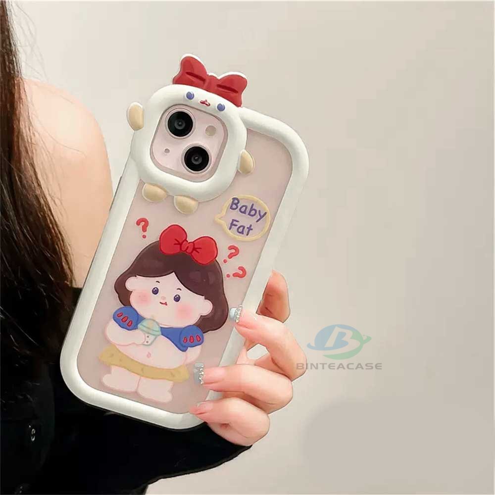 Case Motif Kartun Princess Monster Untuk IPhone 14 Pro Max 13 Pro Max 11 12 Xr XS 6 6S 7 8 Plus