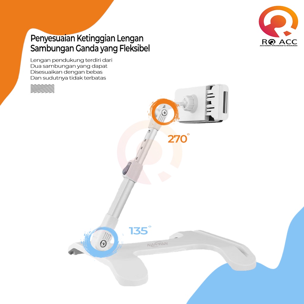 [RO ACC]NVN-YL901 HOLDER HP NANVAN 2IN1 BRACKET PHONE STAND HP MULTIFUNGSI
