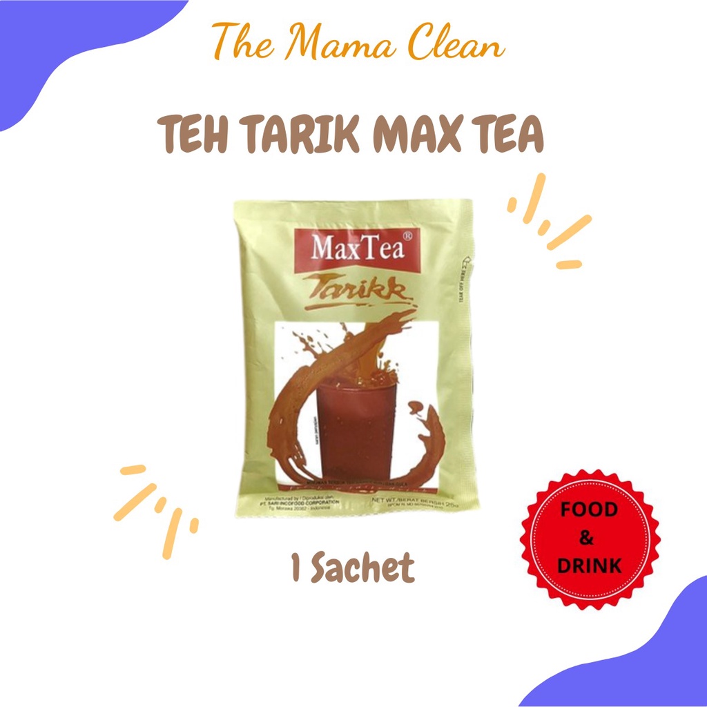 

TEH TARIK MAX TEA 25GRAM 1 SACHET