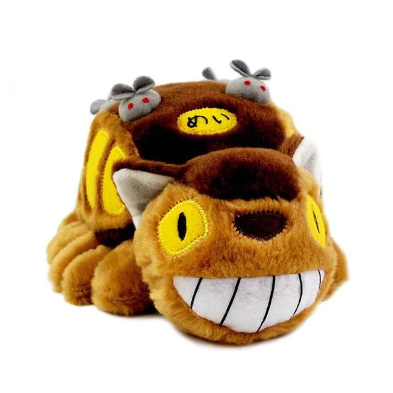 12&quot; My Neighbor Totoro Cat Bus Boneka Plush Catbus Mainan Empuk Bantal Hadiah Boneka