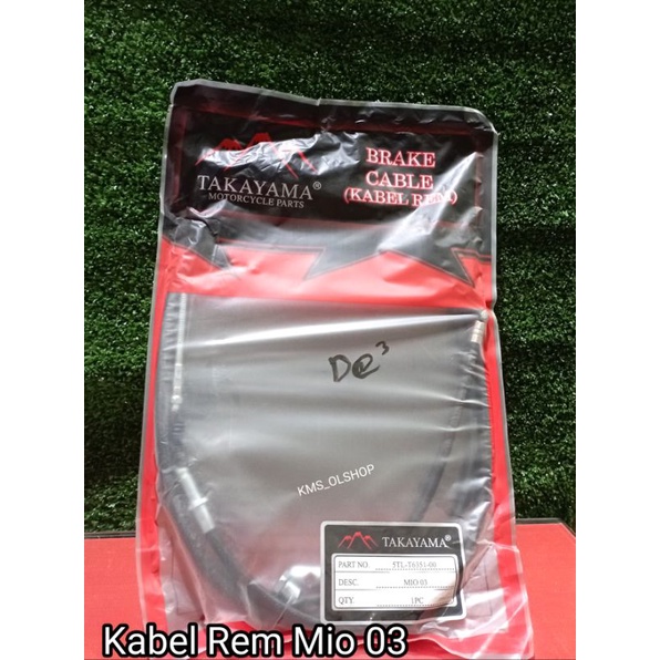 Kabel Rem Tali Rem Mio 03 Mio 08 Mio Soul Karbu Fino Karbu Merek Takayama 5TL-T6351-00