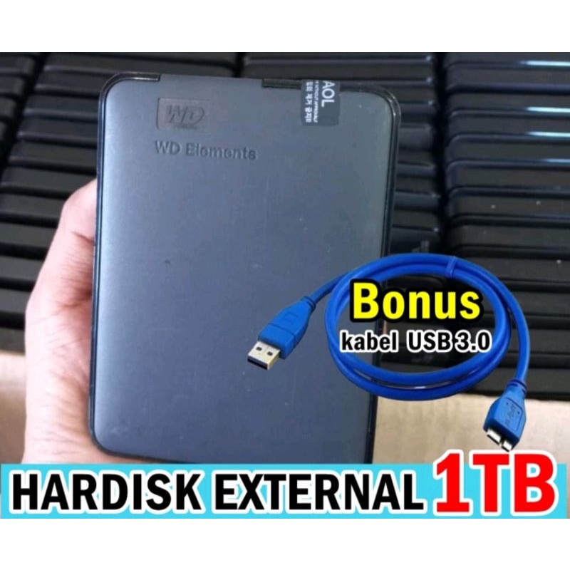 Hdd external 1 TB WD element