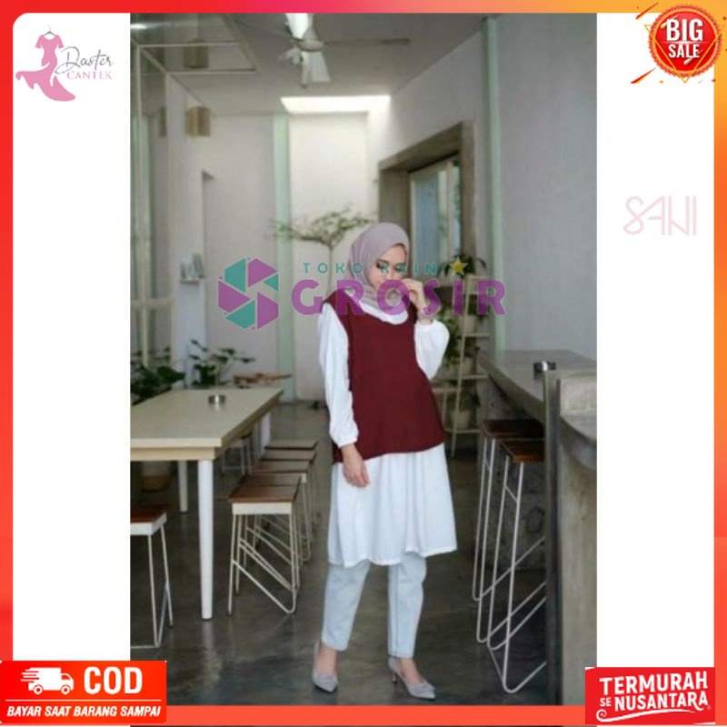 TUNIK KOMBINASI//RINJANI TUNIK wanita ramping