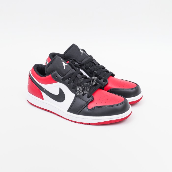 Air Jordan 1 Low Bred Toe