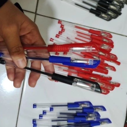 Pulpen Gel Ink 0.5Mm Alat Tulis Perlengkapan Sekolah Pena Gel Standart