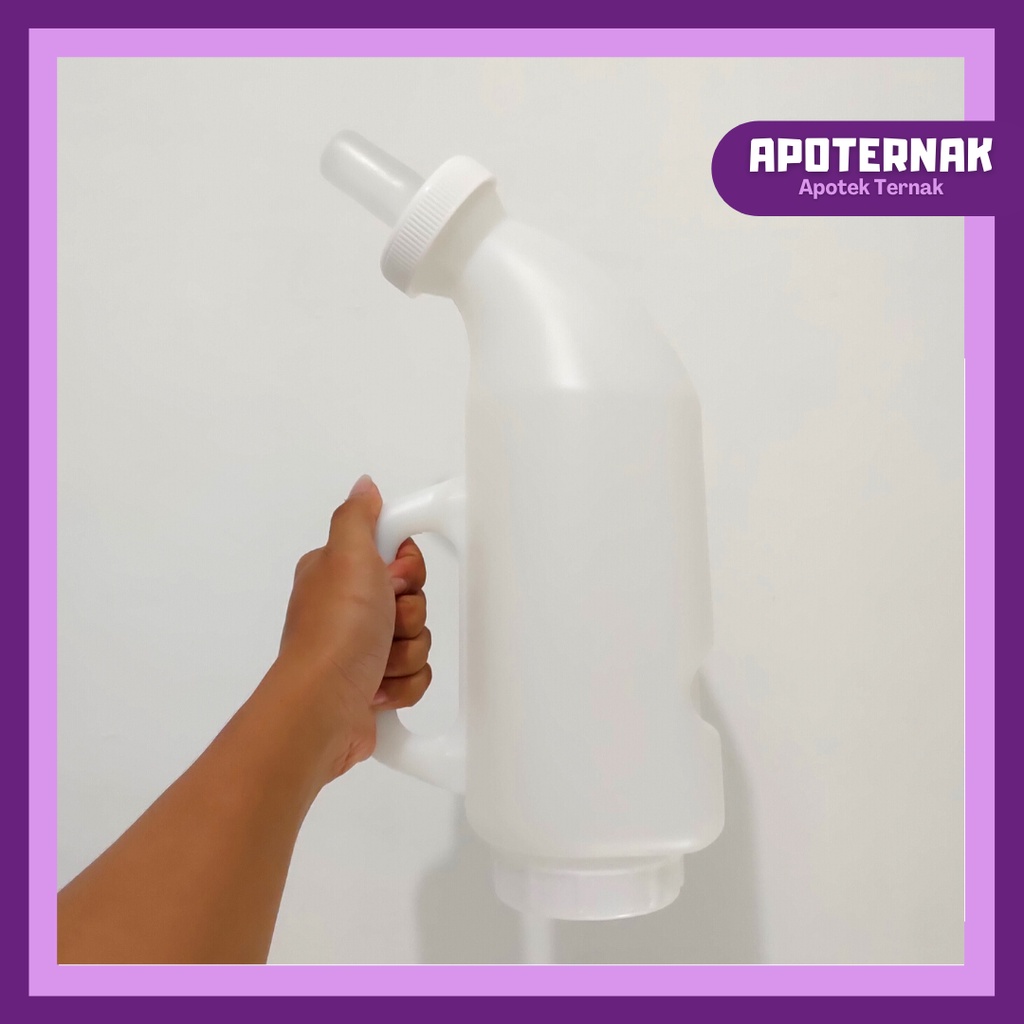 DOT SAPI TRANSPARAN &amp; BOTOL 2,5 Liter SAPI KERBAU KUDA | Apoternak