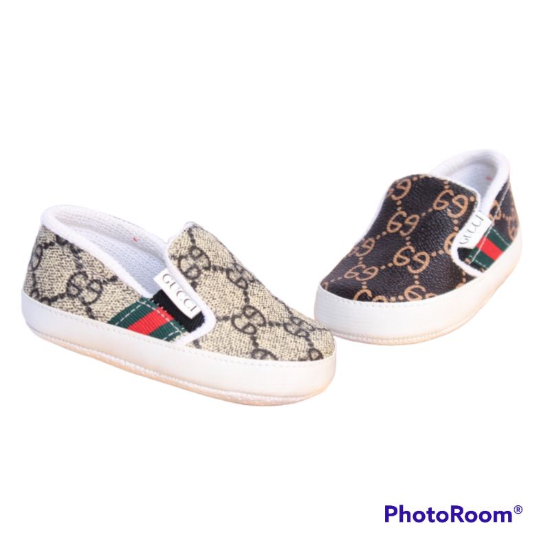 sepatu bayi prewalker belajar jalan bayi merangkak gg slipon
