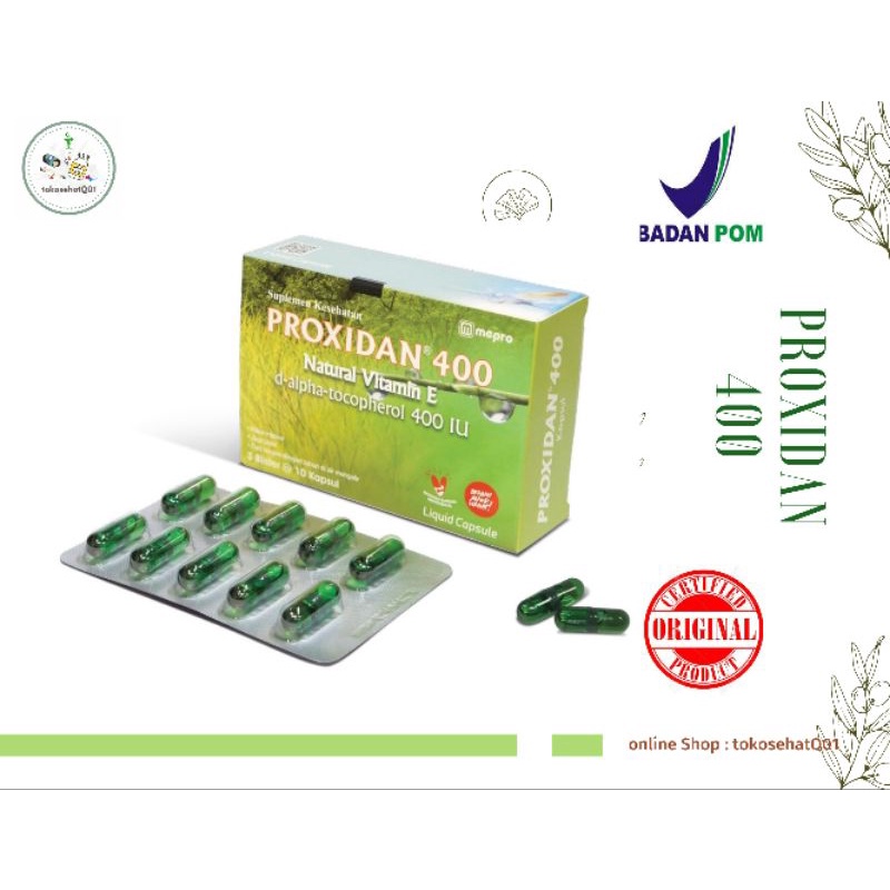 PROXIDAN PER BOX ISI 30 CAPSUL