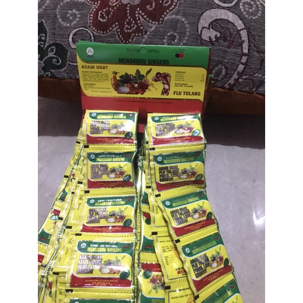 MENGKUDU GINSENG KAPSUL ORIGINAL (ASAM URAT)