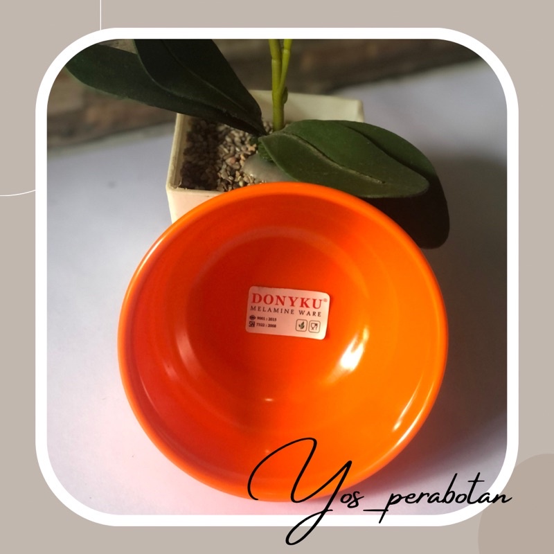 Mangkok Bulat 4,5 inch Melamine Donyku MK 1320 - mangkok melamine