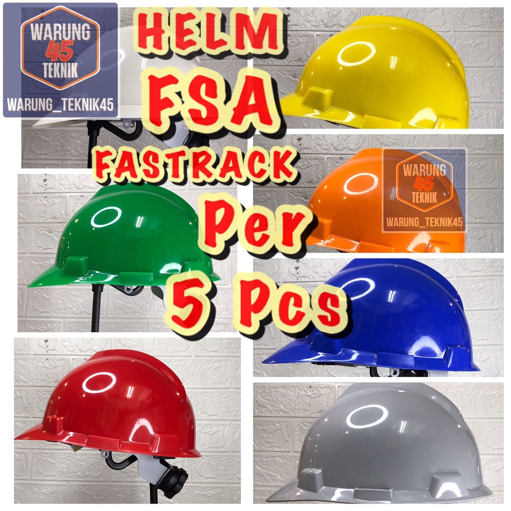 Helm kerja proyek safety FSA inner fastrack/5PCS