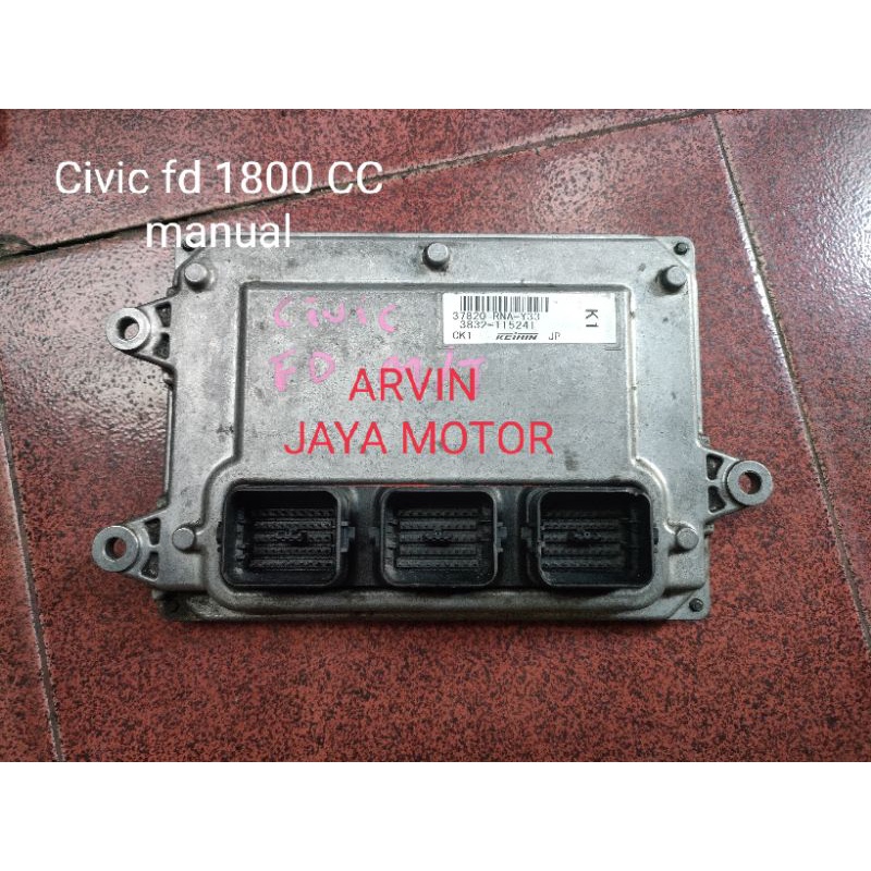 ECU Honda Civic fd 1800 CC manual