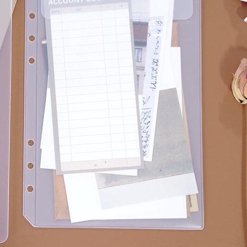 

↱ BeeWell Kantong Ziplock Zipper untuk Binder A5 6 Ring dan Photo Card Slot untuk Binder A5 A6 ➟