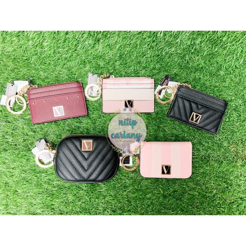 VICTORIA’S SECRET CARD HOLDER / CARD CASE KEYCHAIN / COIN POUCH / PASSPORT CASES