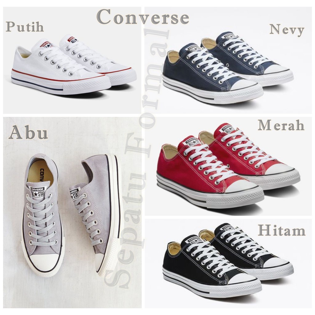 BISA COD!! Sepatu Convers allstar clasik pendek Termurah pria dan wanita Sepatu Sekolah Pria dan wanita