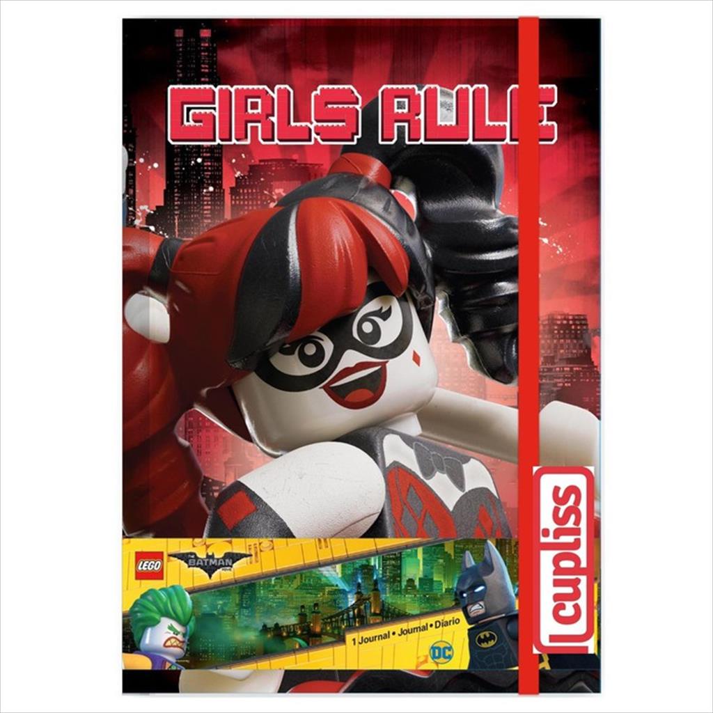 

LEGO Stationery 51731 Journal Batgirl And Harley Quinn Themed