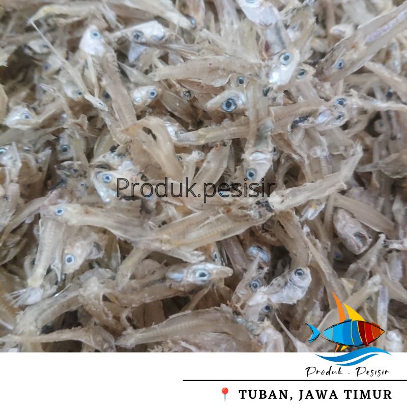 

IKAN TERI CEMEK/ TERI KECIL/ TERI CEMEK TAWAR 100 gram