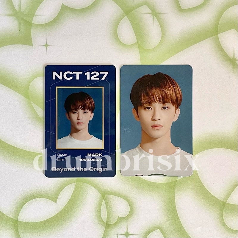READY PC OFFICIAL MARK NCT 127 ID DECO PHOTO BEYOND THE ORIGIN PHOTOCARD