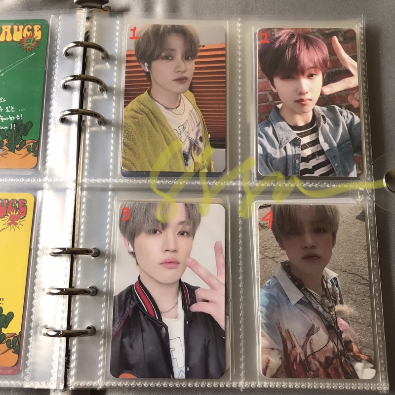 Photocard Chenle Jisung Jewell Chilling Crazy NCT OFFICIAL