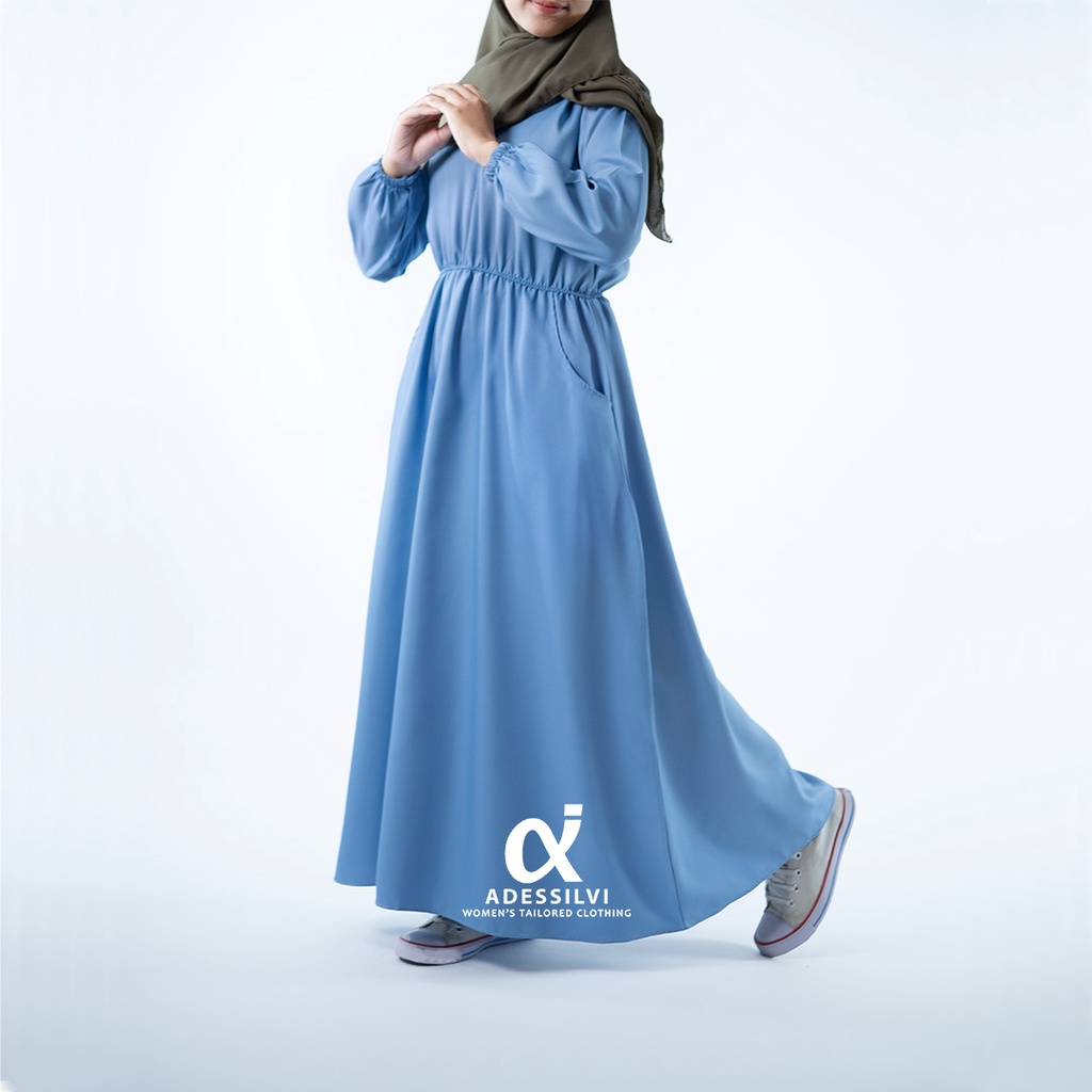 Alma Dress | Size S M L XL XXL | Gamis Terbaru Gamis Jumbo Matt Syakila HQ