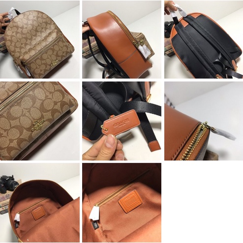 [Instant/Same Day] Coach Original 32200 Women's Medium Backpack  beibao