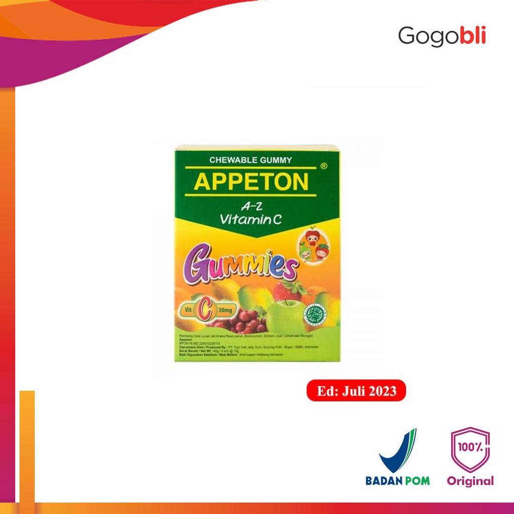 Appeton Gummies (Pastilles) Box (4 Pcs)