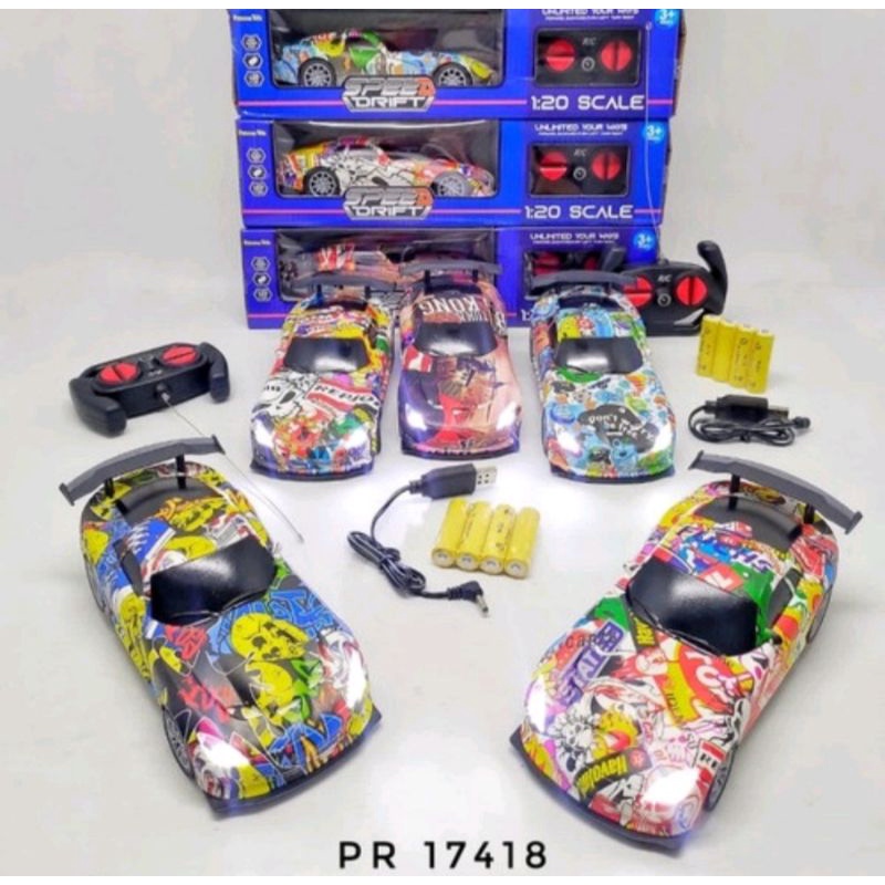 MOBIL REMOTE KONTROL SPEED DRIFT 1:20 / MAINAN RC TERMURAH