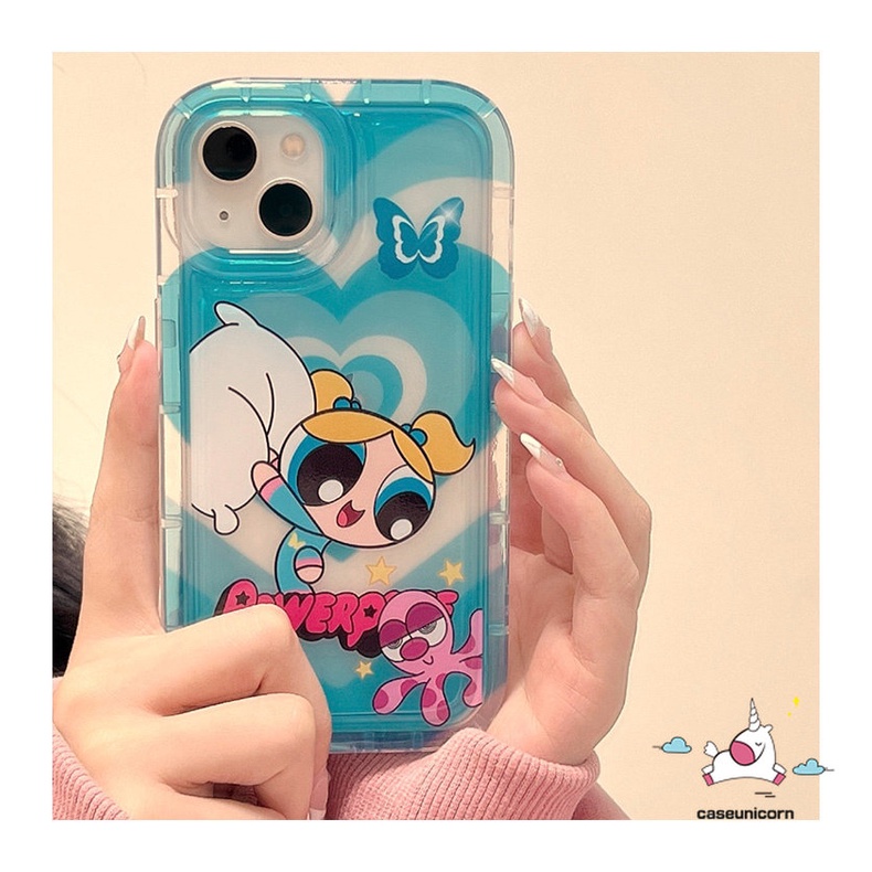 Soft Case TPU Transparan Motif Kartun Girls Untuk iPhone 11 14 13 12 Pro MAX XR 7plus 7 8 6 6S Plus X XS MAX