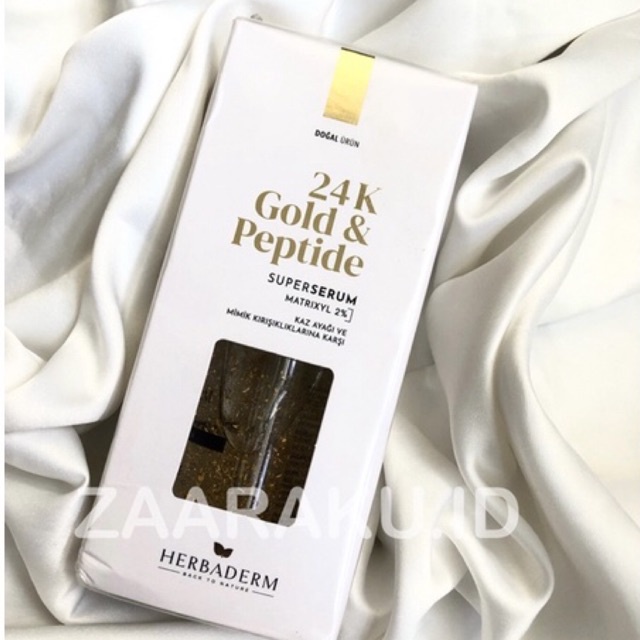 HERBADERM SERUM GOLD 24K (NEW PACKAGING)