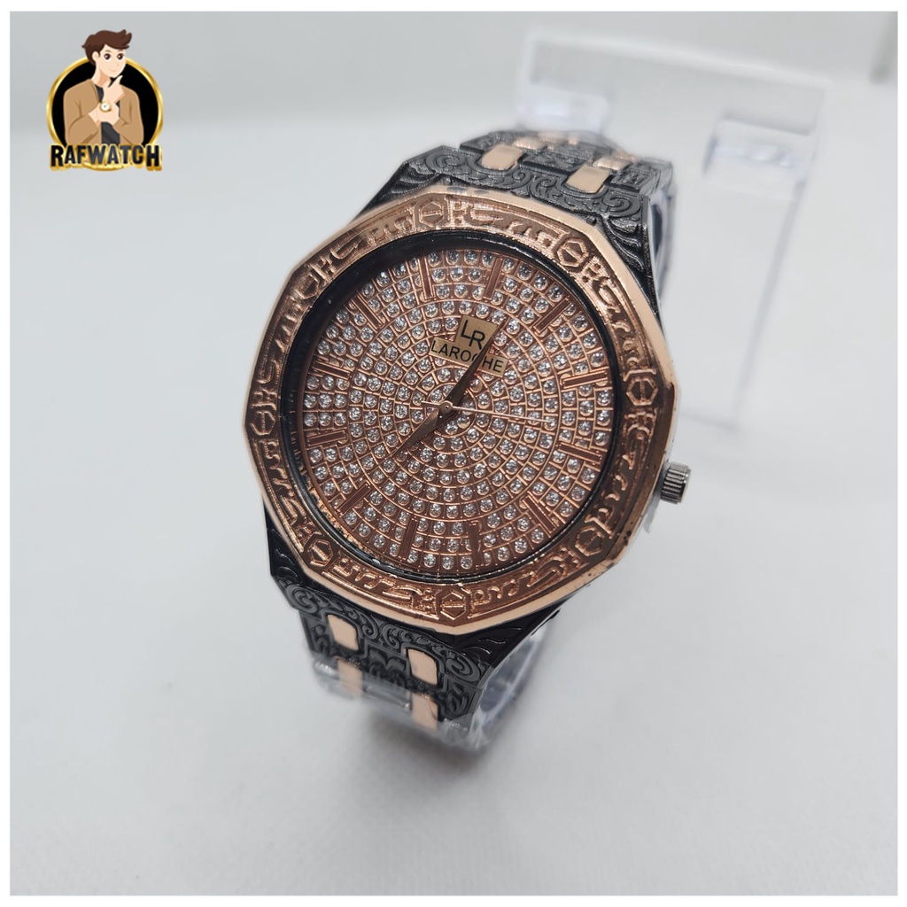 Jam Tangan Wanita Fashion TA6 Rantai Stainless Mewah Formal Permata Fashion Import Murah Bonus Baterai Cadangan