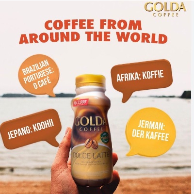 Golda Coffee 200 Ml Botol Plastik