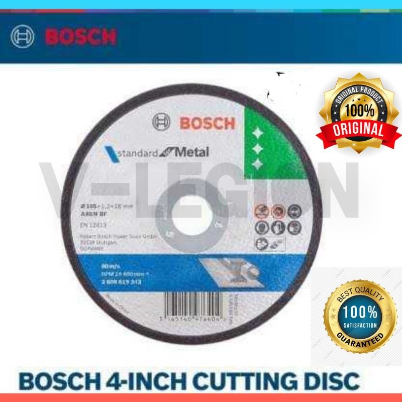 Mata Gerinda Potong Besi Bosch 4"