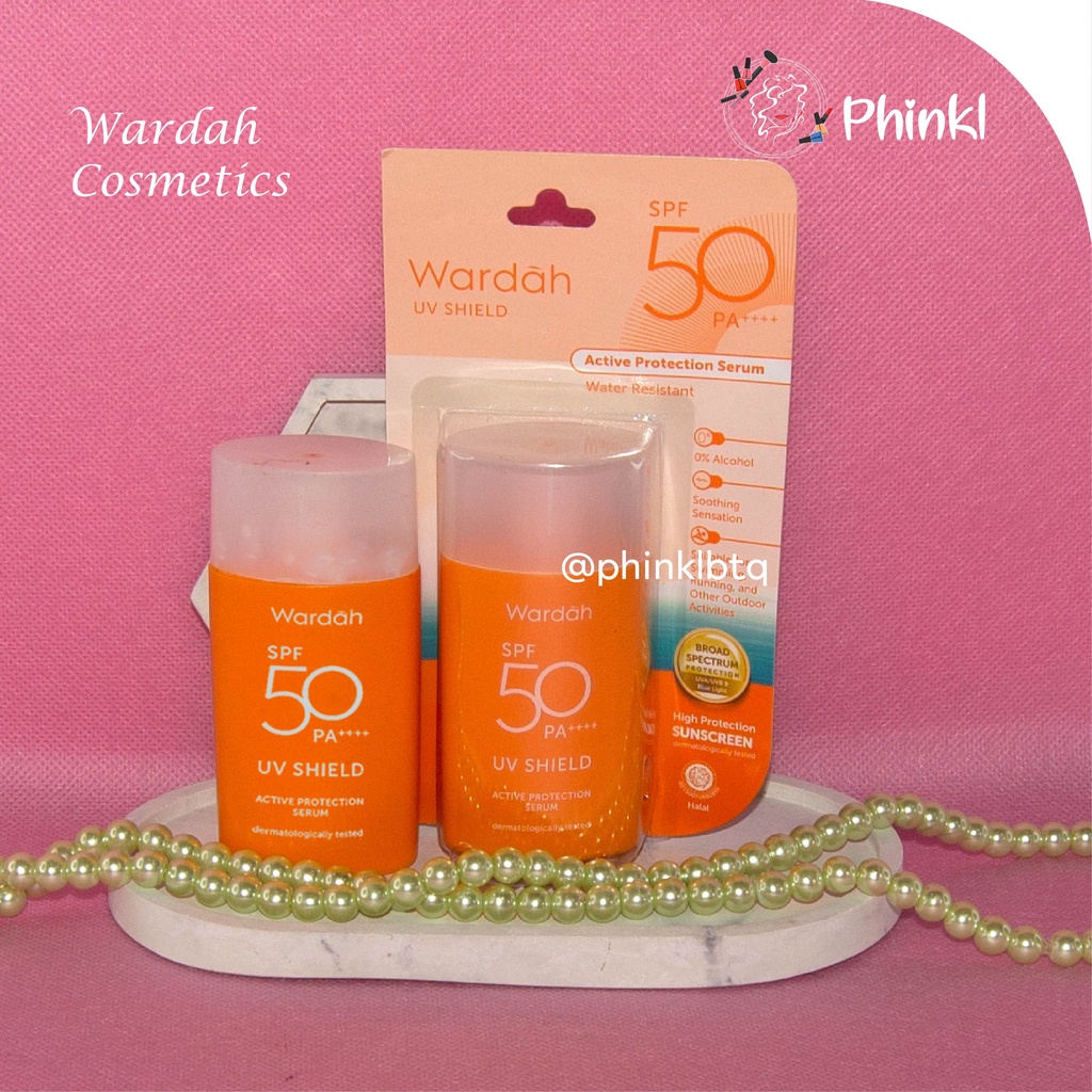 `ღ´ PHINKL `ღ´ Wardah Sunscreen Sunstick Spf 50 primer serum 3 in 1 / Sunscreen waterproof spf 50