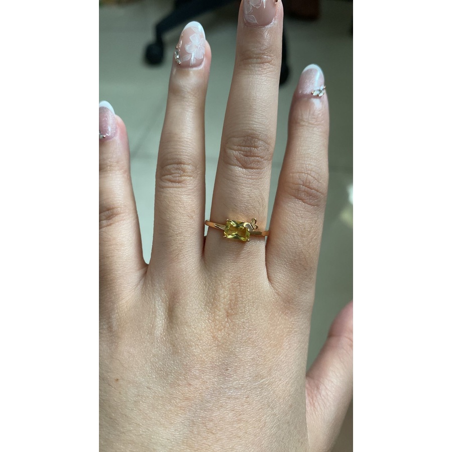 Cincin hwt fashion wanita dewasa iris kadar 375 8k