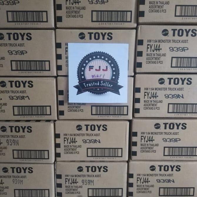 Hot Wheels / Hotwheels monster trucks grosir dus karton segel SNI ORI