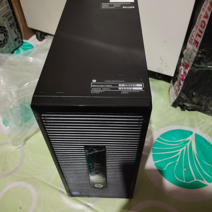 Pc Hp Prodesk 400 G3 Mt. Intel Pentium.