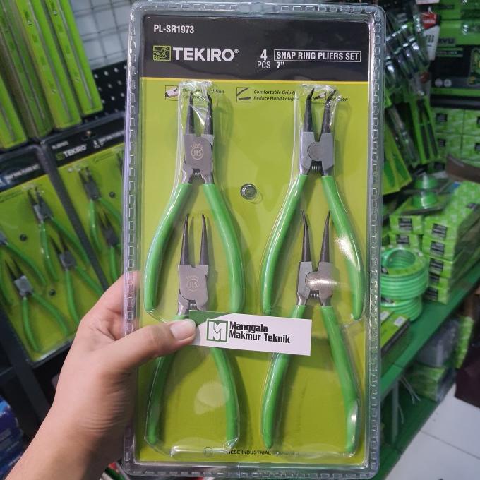 Tang Snap Ring Set 7 Inchi Tang Spi Tang Snapring 7in Tekiro 4PCS