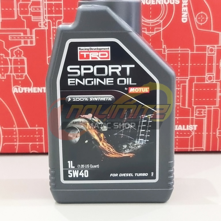 Oli Motul TRD Sport Engine Diesel Turbo 5W-40 1L