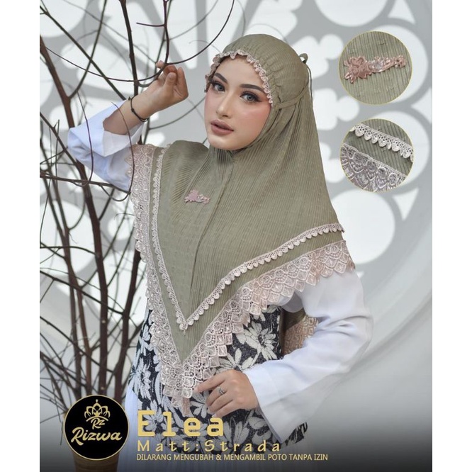 BERGO RENDA ELEA BAHAN JERSEY STRADA PREMIUM ORI RIZWA