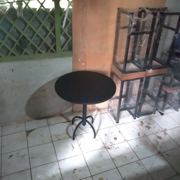 Meja Bar Meja Bulat Besi Cafe