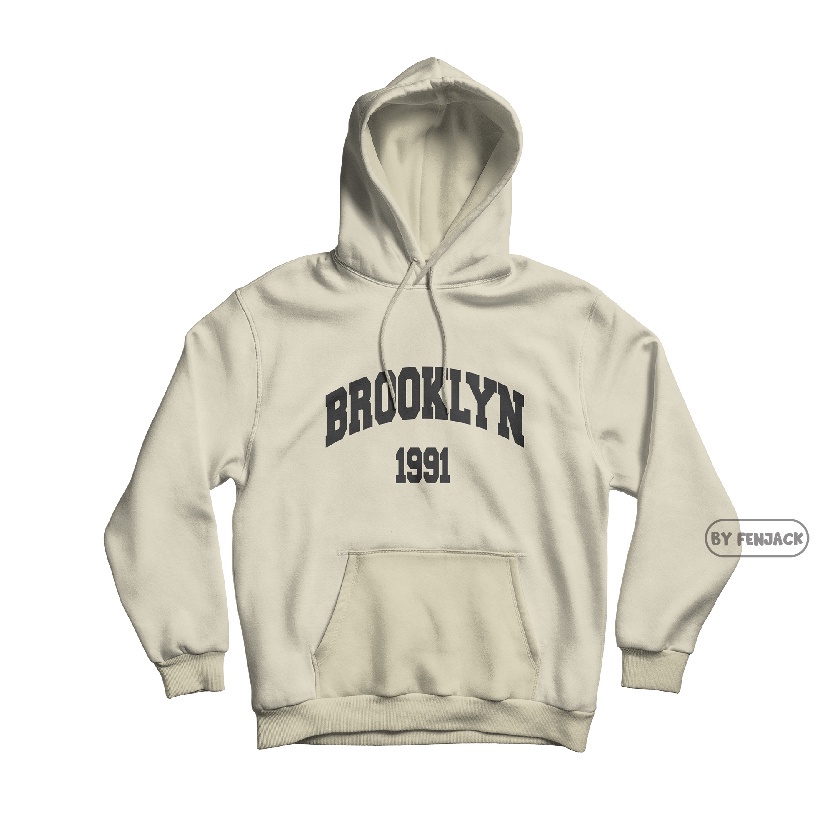 HOODIE JUMPER BROOKLYN 1991 SIZE XL